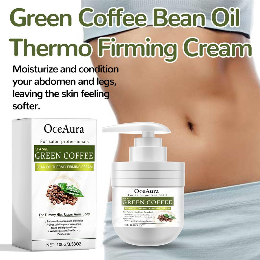Crema termo reafirmante café verde
