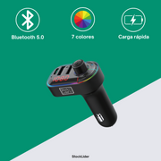 MP3 para coche Bluetooth 5.0 manos libres