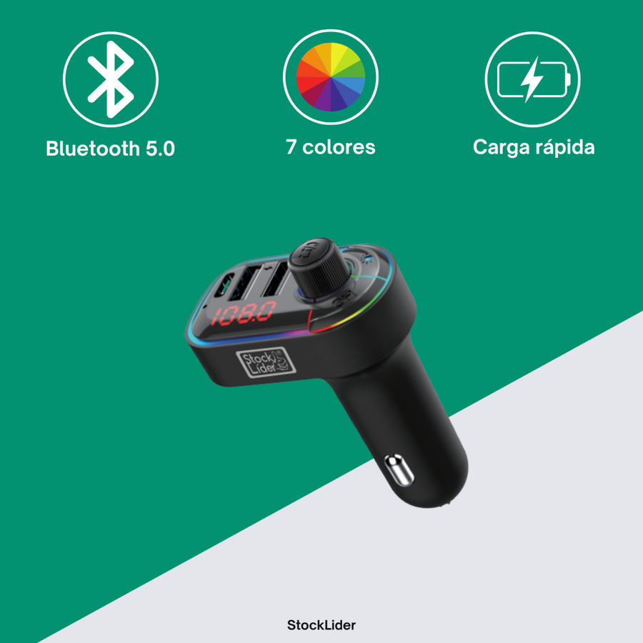 MP3 para coche Bluetooth 5.0 manos libres
