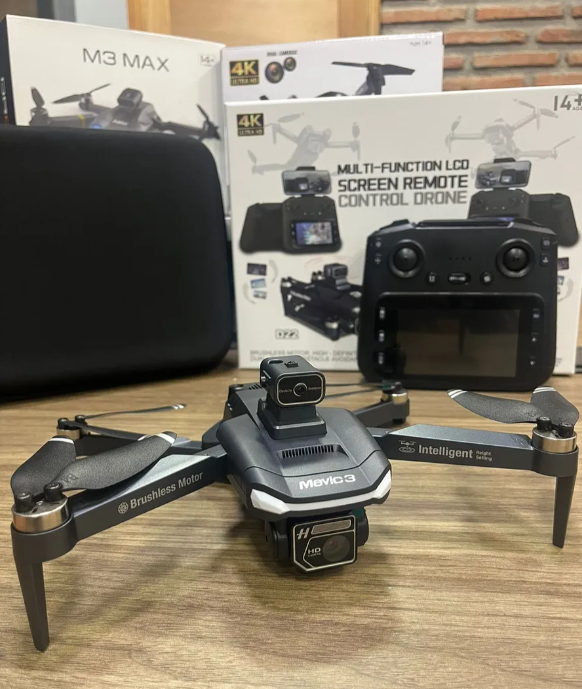 Dron D23 4K con 3 baterías y doble cámara