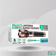 Linterna súper potente recargable USB