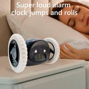 Despertador con ruedas ruidoso