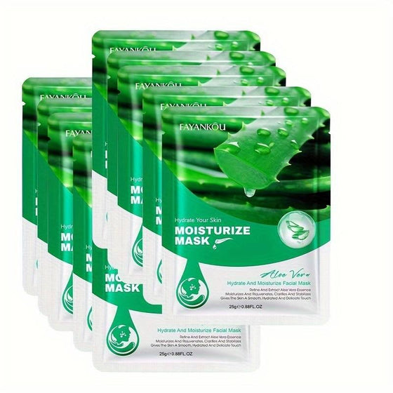 Mascarilla facial aloe vera hidratante