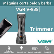 Máquina cortapelo inalámbrica precisa