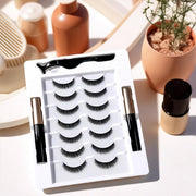 Set profesional de pestañas postizas