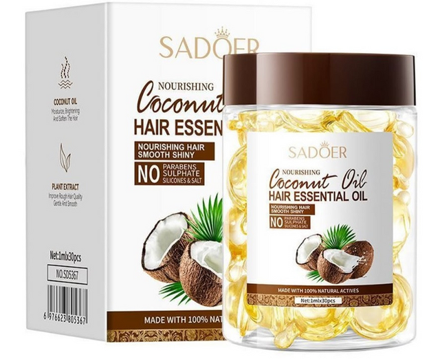 Aceite de coco para cabello natural