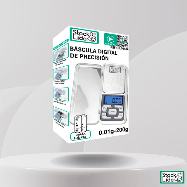 Báscula digital de precisión 0,01 g