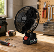 Ventilador con batería portátil potente
