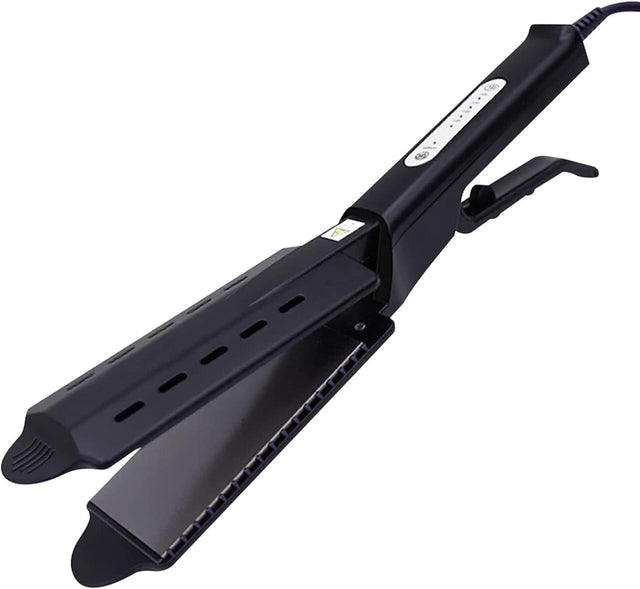 Plancha de pelo ancha para alisar rápido