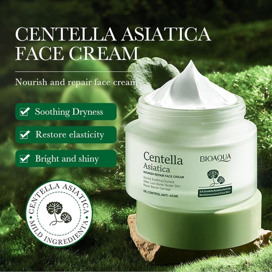 Crema facial Centella Asiática hidratante