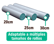 Portarollos multifunción para cocina