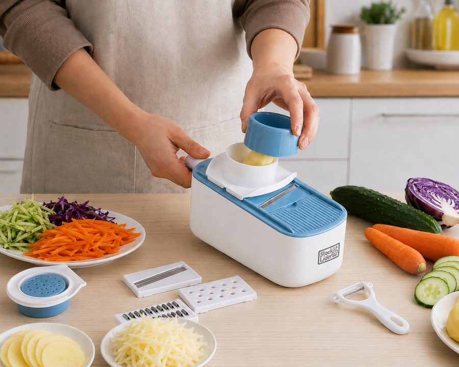 Cortador de verduras multifunción 6 en 1