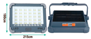 Foco LED solar recargable y portátil
