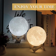 Lámpara Luna 16 Colores con Mando