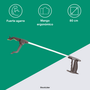 Pinza recoge objetos de 80 cm