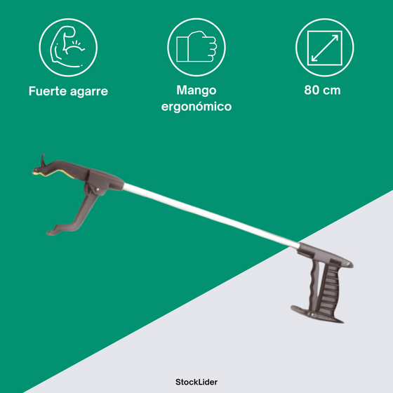 Pinza recoge objetos de 80 cm
