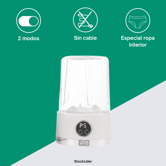 Mini lavadora portátil para prendas delicadas