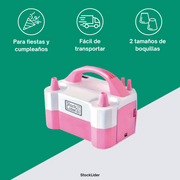 Inflador de globos eléctrico rápido