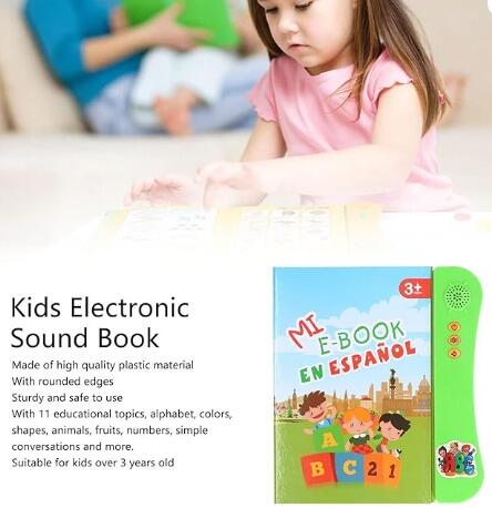 Libro de sonido en español para niños