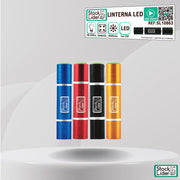 Linterna LED compacta de aluminio