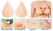 Sujetador de silicona invisible push up