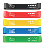 Bandas elásticas con 5 resistencias