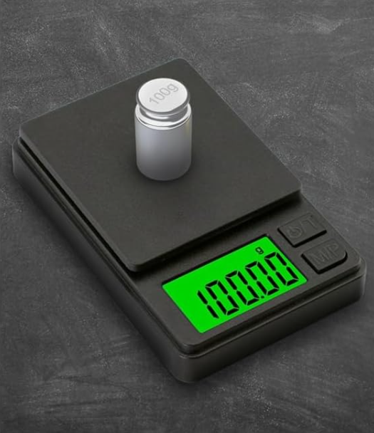 Báscula digital de precisión compacta