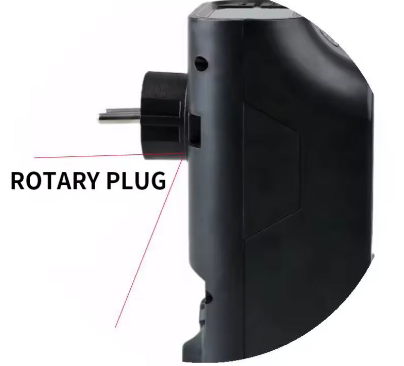 Calefactor enchufable portátil con mando