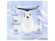 Masajeador facial EMS con LED 3 luces