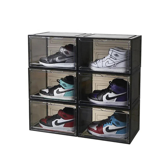 Cajas para sneakers apilables 4 uds