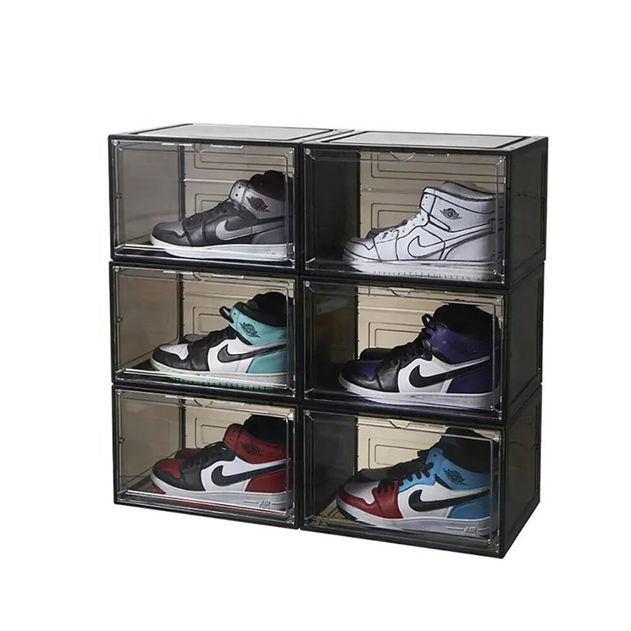 Cajas para sneakers apilables 4 uds