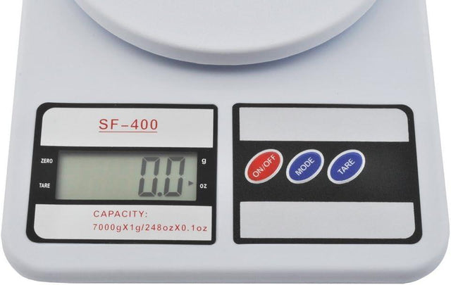 Báscula electrónica compacta y precisa
