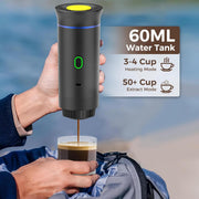 Cafetera Portátil 3 en 1 Espresso