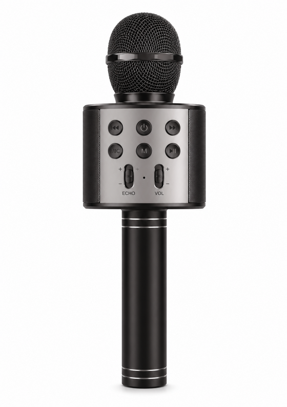 Micrófono karaoke bluetooth portátil