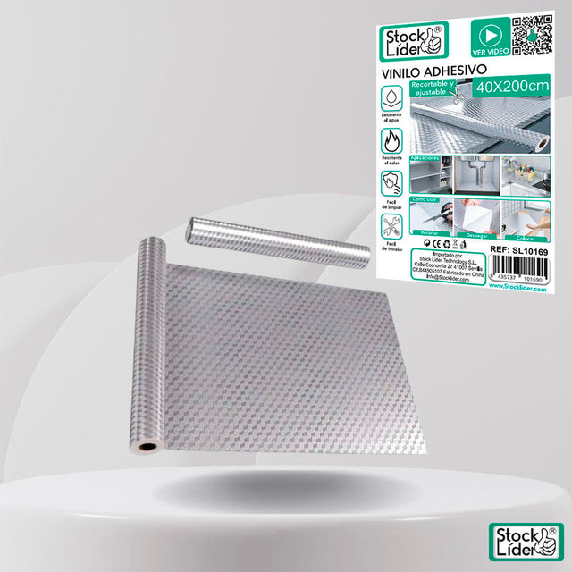 Rollo adhesivo cocina 40x200 cm