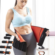Faja deportiva sauna negra ajustable